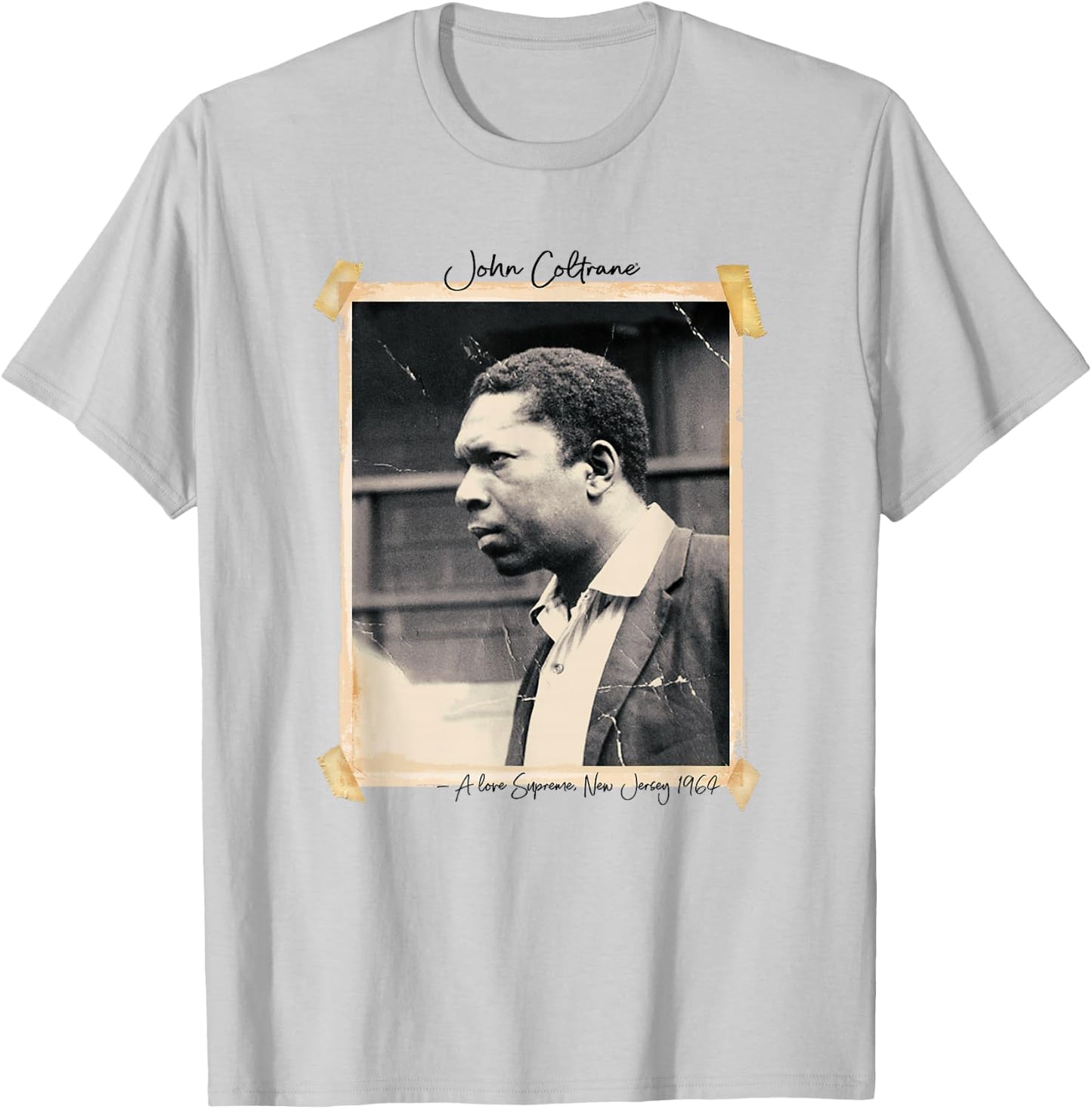 John Coltrane A Love Supreme New Jersey 1964 T-Shirt - T-Shirt | Ash
