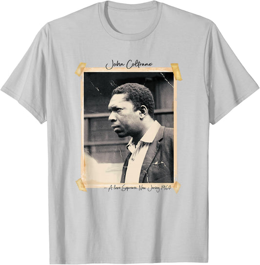 John Coltrane A Love Supreme New Jersey 1964 T-Shirt - T-Shirt | Ash
