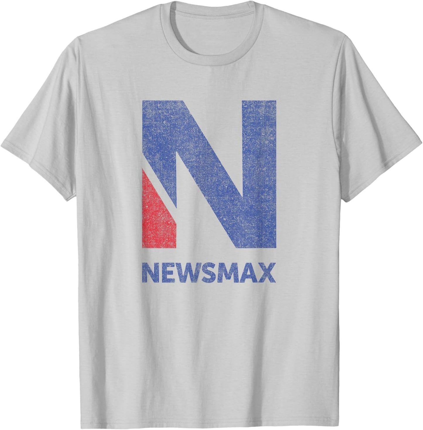Newsmax - Health, Personal Finance, Faith And Freedom News T-Shirt - T-Shirt | Ash