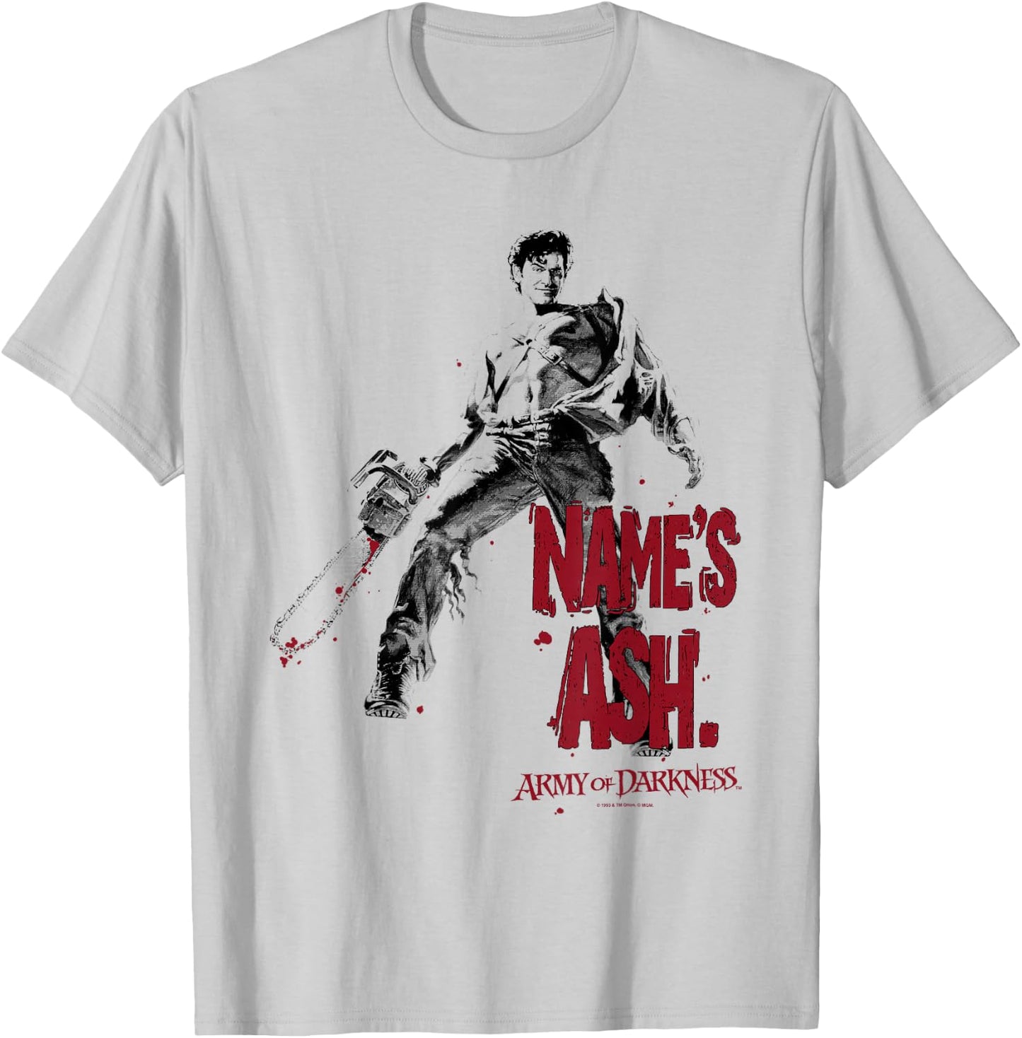 Army of Darkness Names Ash T-Shirt - T-Shirt | Ash