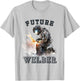 Future Welder Costume Welding Welder for Adults and Kids T-Shirt - T-Shirt | Ash