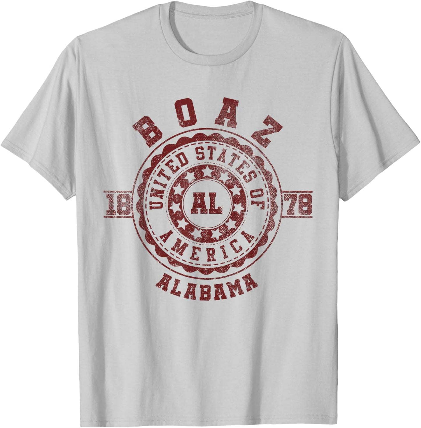 Boaz AL | Alabama T-Shirt - T-Shirt | Ash
