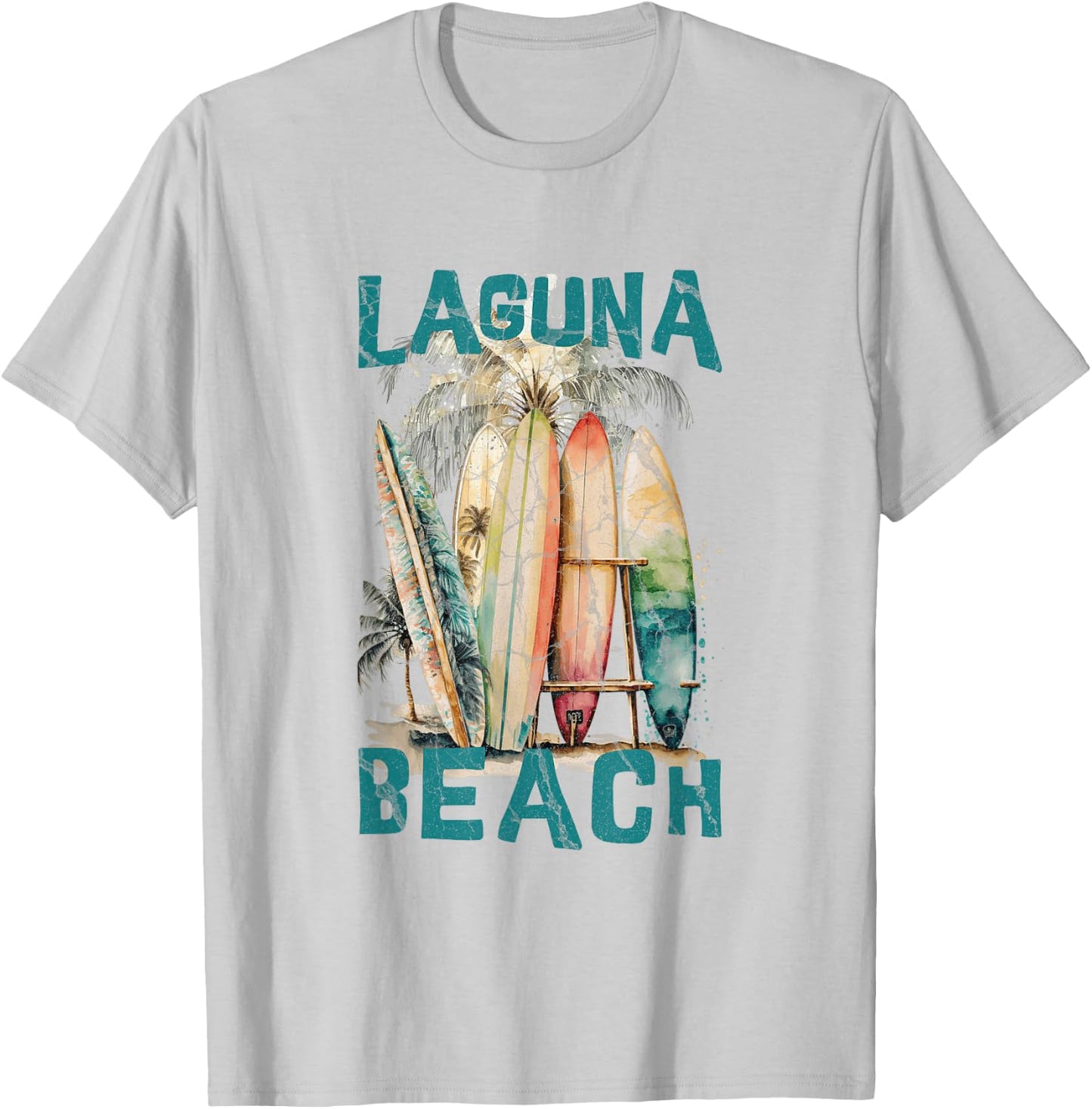 Laguna Beach T-Shirt - T-Shirt | Ash