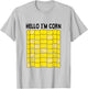Corn Halloween Costume Funny Foodie Farmer T-Shirt - T-Shirt | Ash