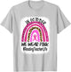 Reading Teacher Rainbow Women Breast Cancer Awareness T-Shirt - T-Shirt | Ash