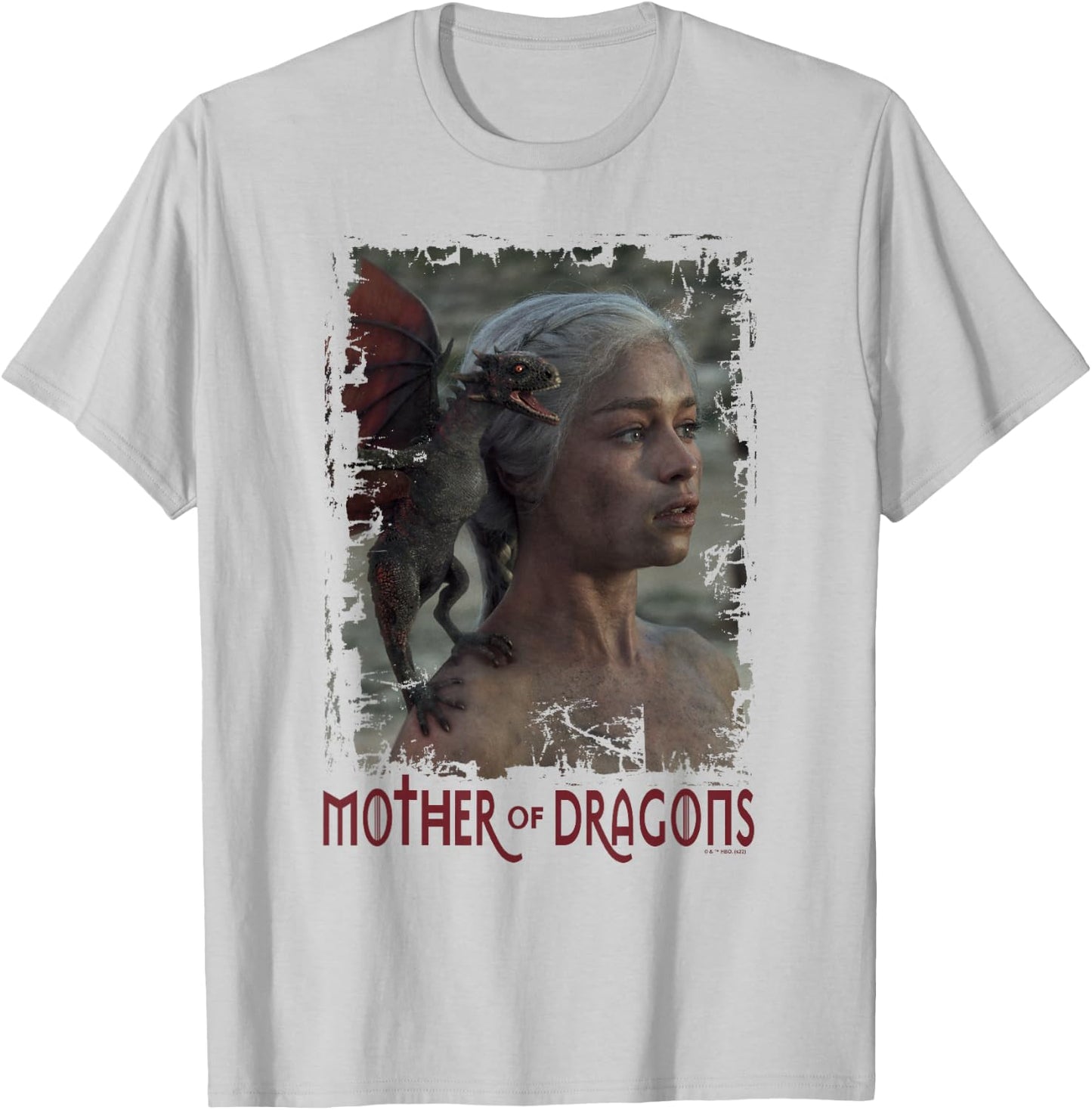 Game Of Thrones Daenerys Targaryen Mother Of Dragons T-Shirt - T-Shirt | Ash