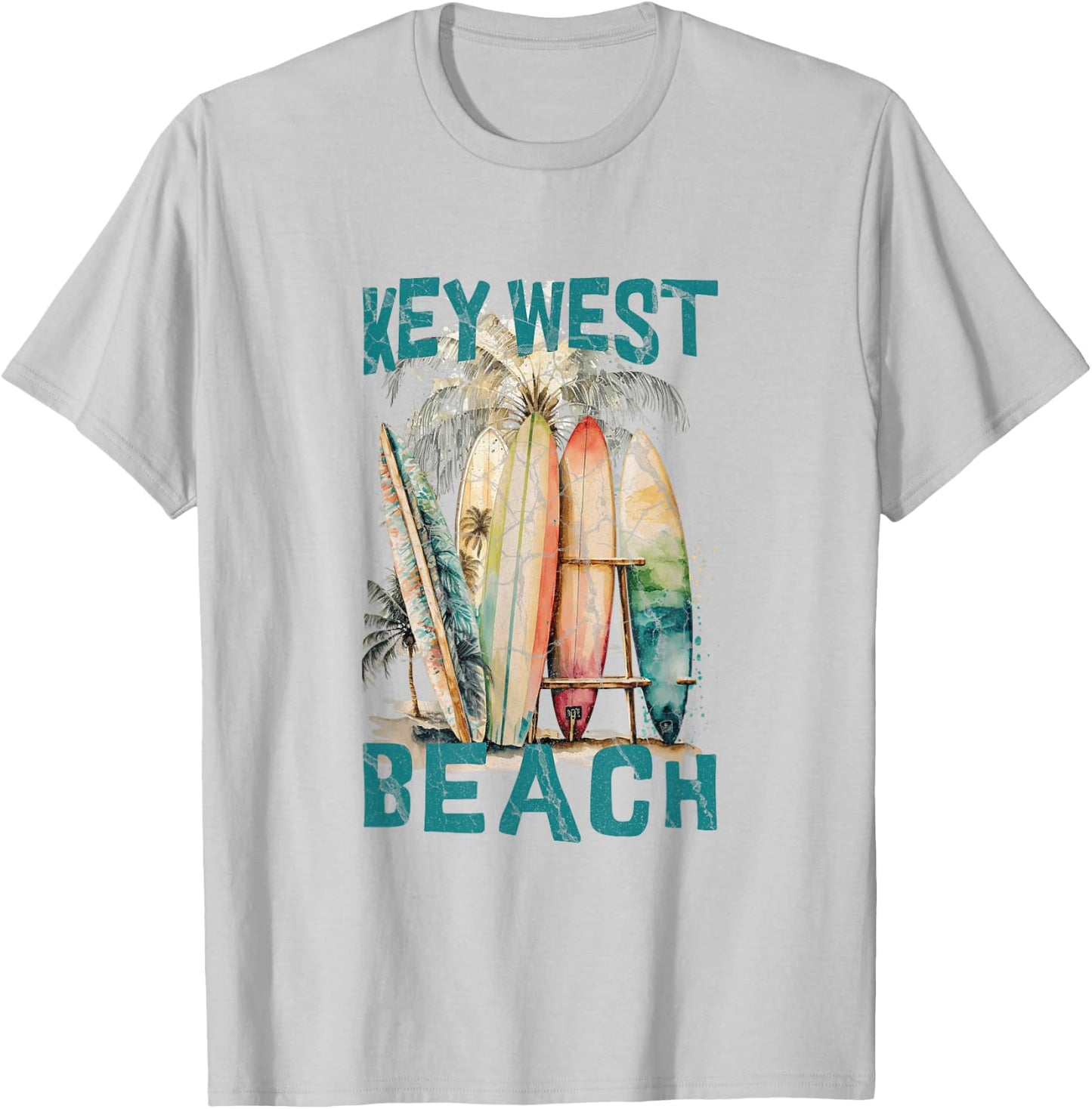 Key West T-Shirt - T-Shirt | Ash