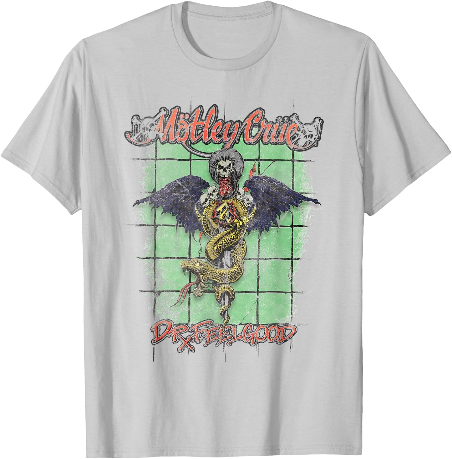 Mötley Crüe – Feel Good Redux T-Shirt - T-Shirt | Ash