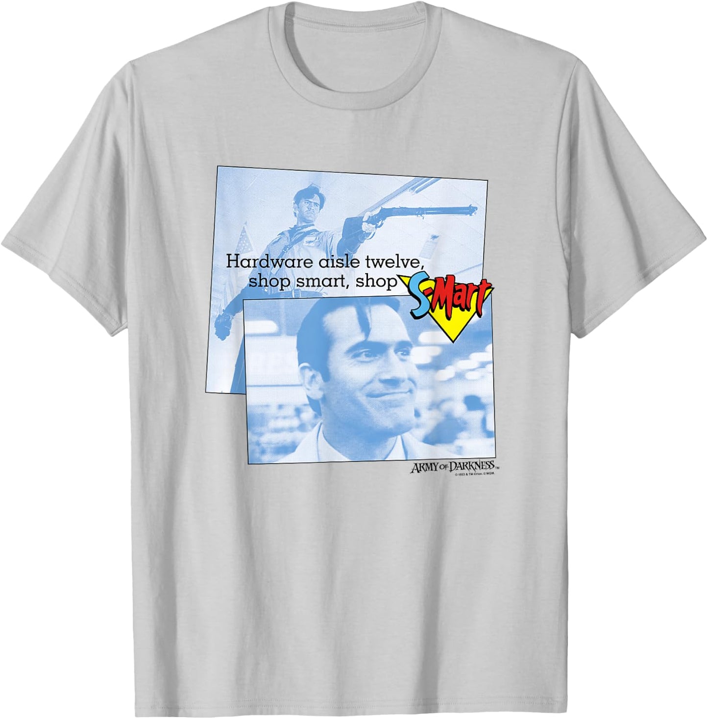 Army of Darkness Shop S Mart T-Shirt - T-Shirt | Ash