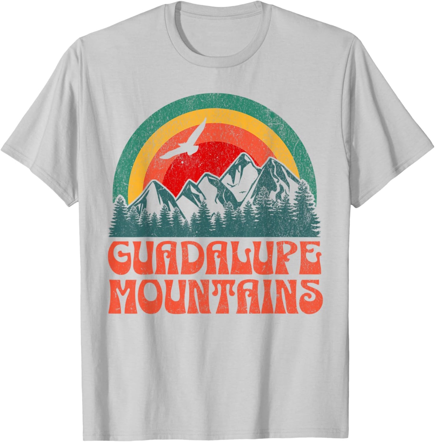 Guadalupe Mountains National Park T-Shirt - T-Shirt | Ash
