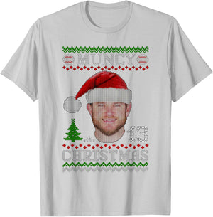 Max Muncy Los Angeles Baseball Christmas Sweater MLBPA T-Shirt - T-Shirt | Ash