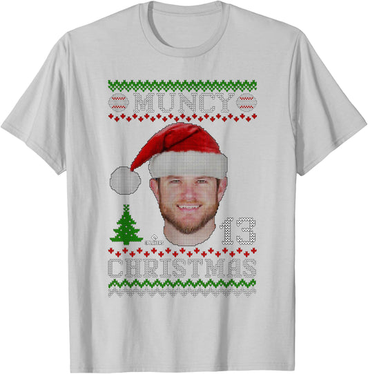 Max Muncy Los Angeles Baseball Christmas Sweater MLBPA T-Shirt - T-Shirt | Ash