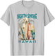 North Shore Hawaii T-Shirt - T-Shirt | Ash