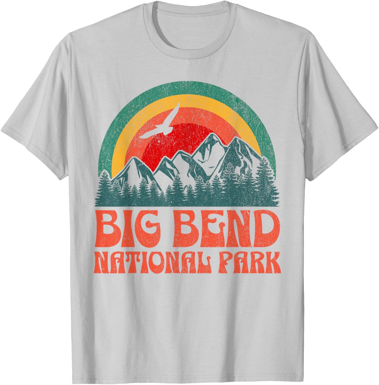 Big Bend National Park T-Shirt - T-Shirt | Ash