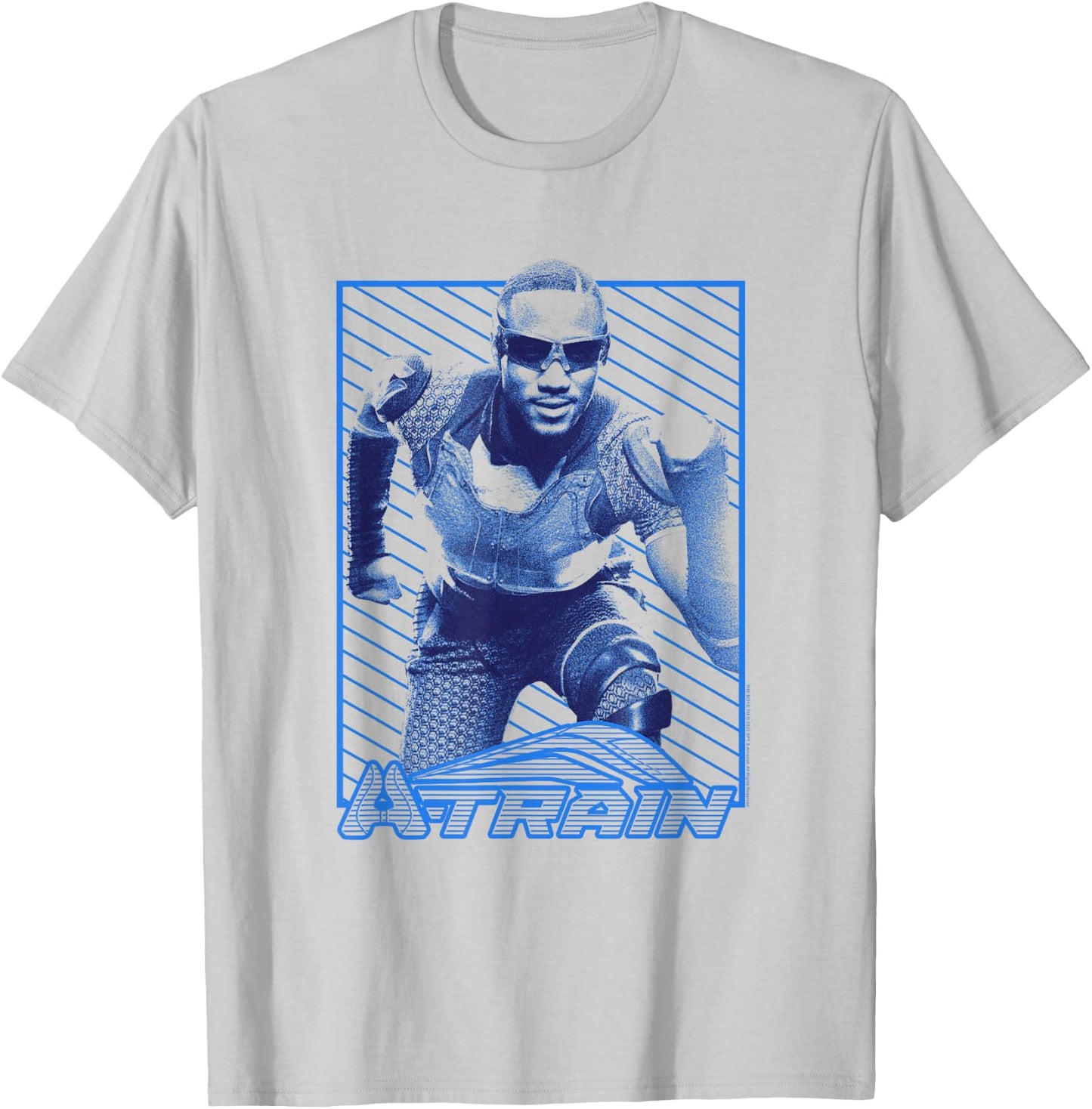 The Boys A-Train Supe Character Pose T-Shirt - T-Shirt | Ash