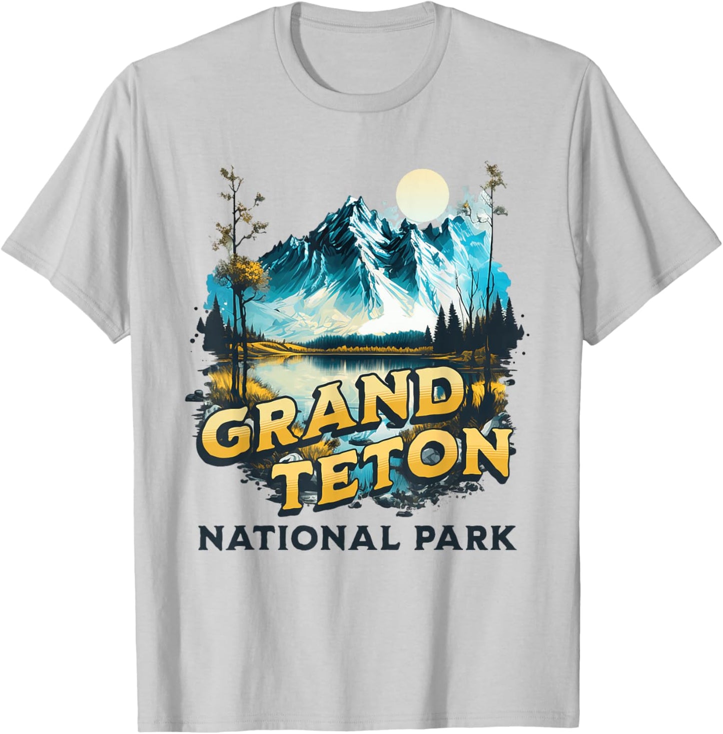 Grand Teton T-Shirt - T-Shirt | Ash