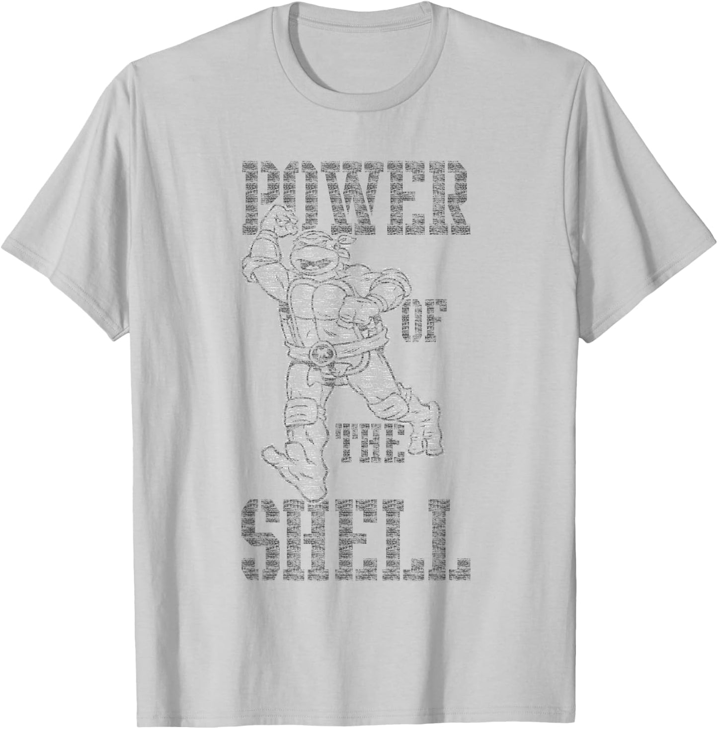 Teenage Mutant Ninja Turtles Power Of The Shell Michelangelo T-Shirt - T-Shirt | Ash