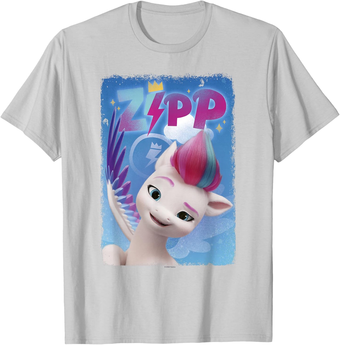 My Little Pony: A New Generation Zipp Storm Poster T-Shirt - T-Shirt | Ash