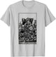 Vintage Tarot Card the Suit of Pentacles King T-Shirt - T-Shirt | Ash