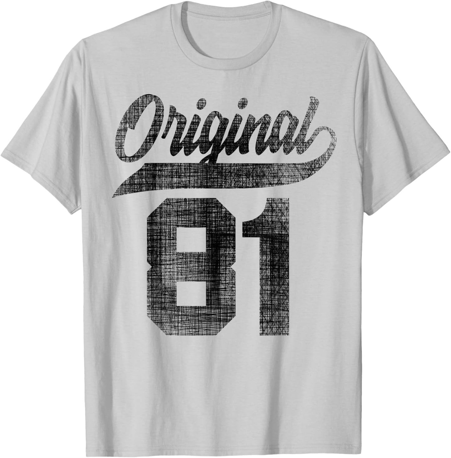 42nd Birthday Original Men Women Vintage 1981 T-Shirt - T-Shirt | Ash