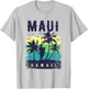 Maui Hawaii Shirt Maui Surfer Women Maui T-Shirt - T-Shirt | Ash