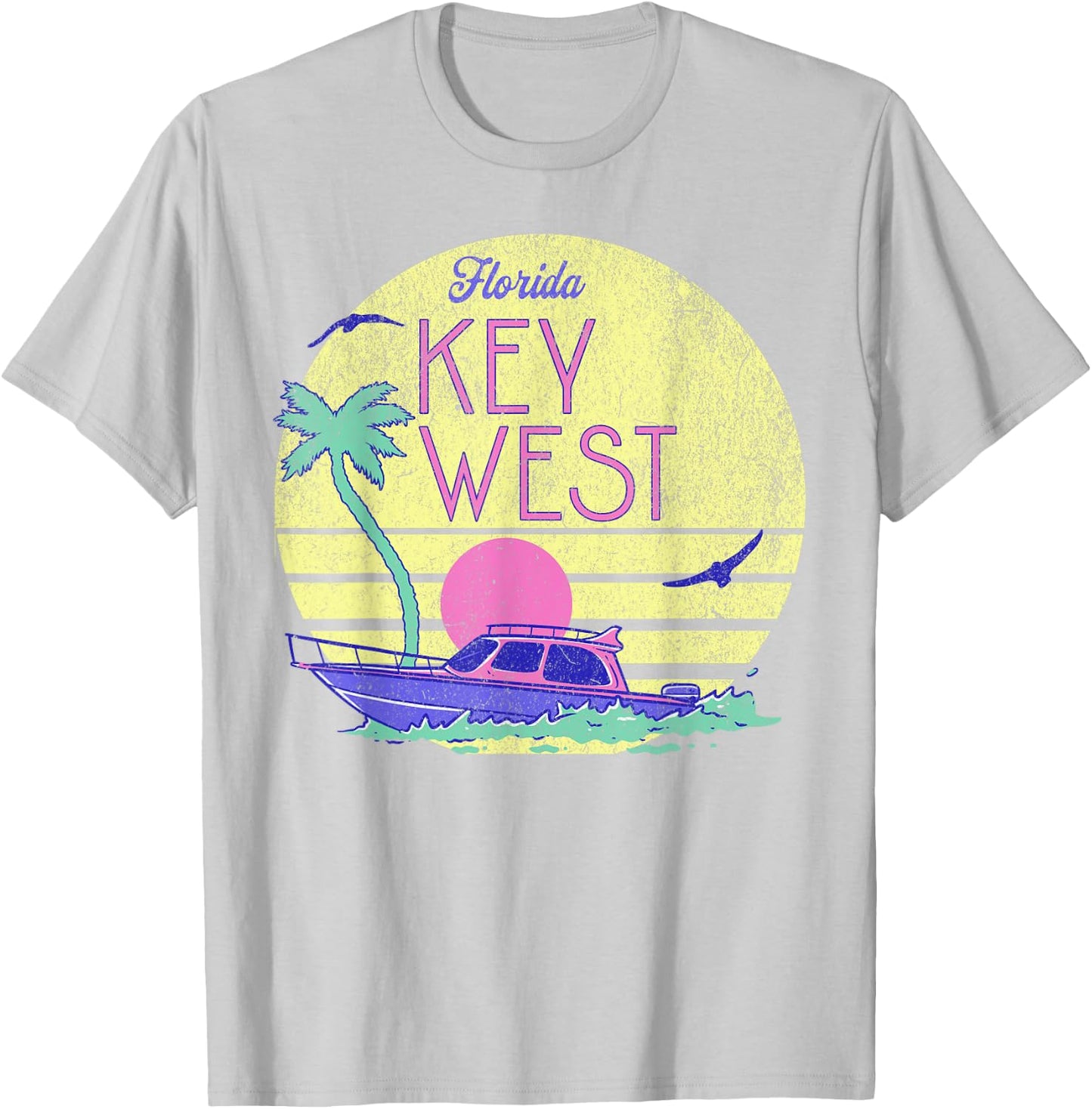 Key West T-Shirt - T-Shirt | Ash