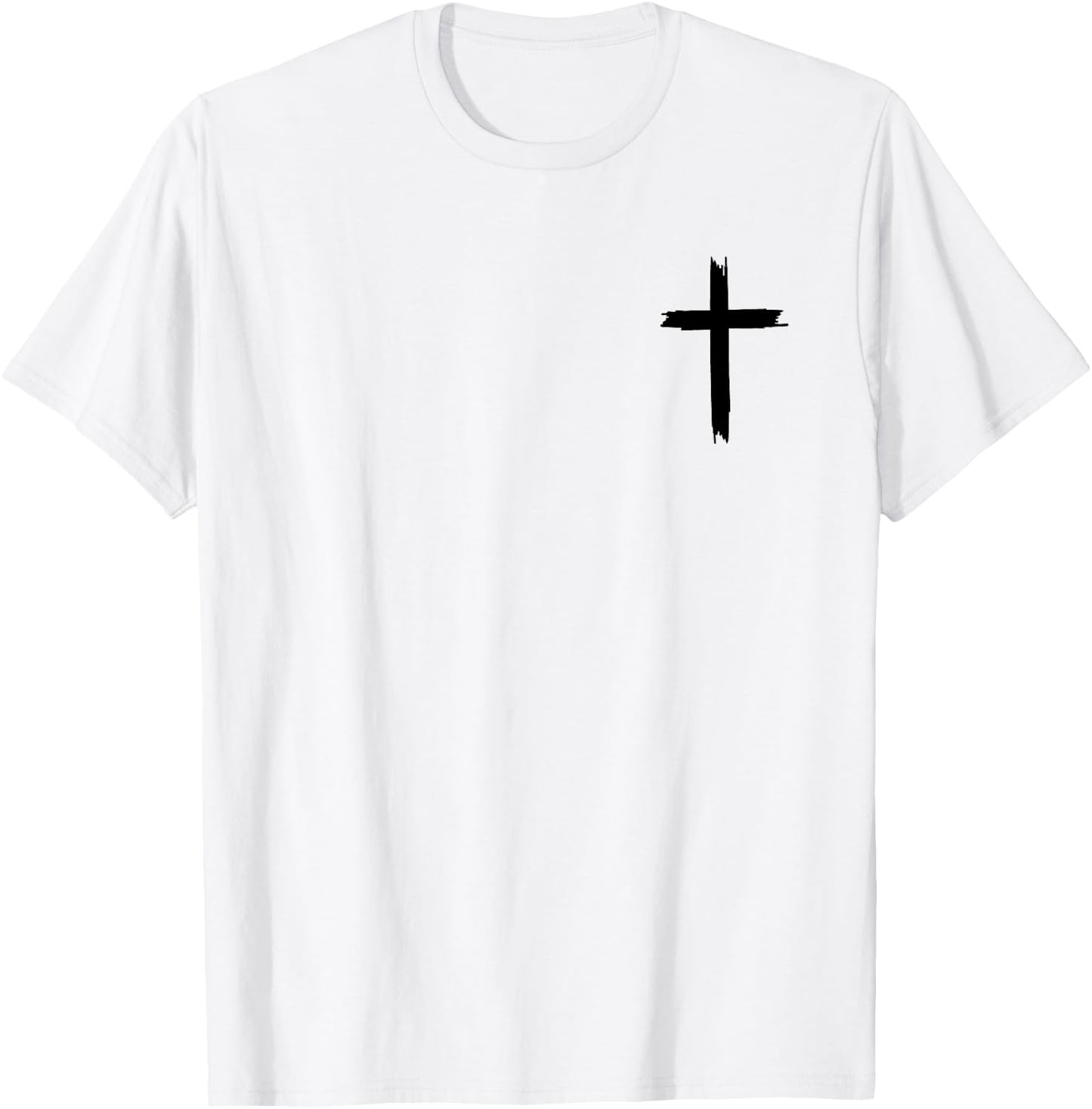 Christian Jesus Died For Me Now I Live Bible Verse T-Shirt - T-Shirt | White