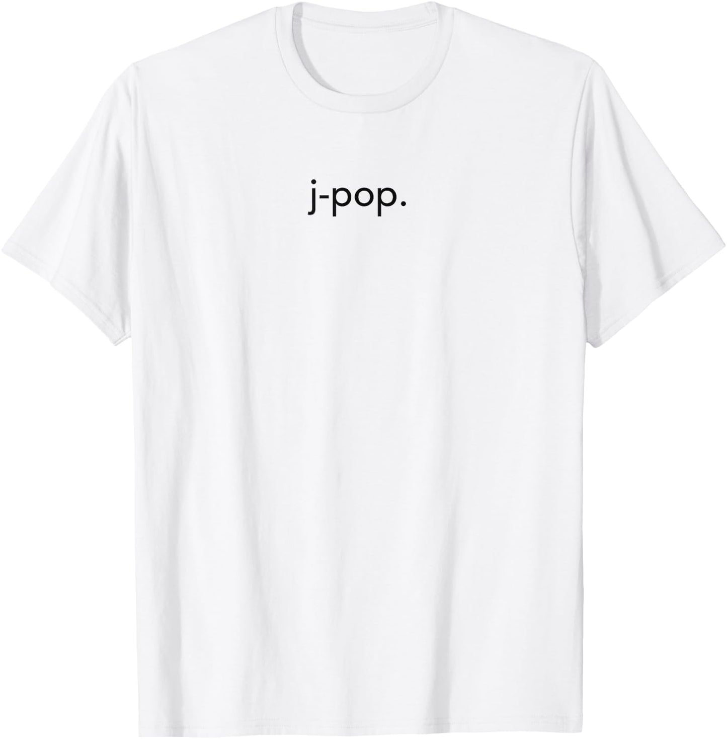 Minimalistic j-pop. Minimal T-Shirt - T-Shirt | White
