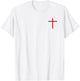 Knights Templar Oath - Christian Cross T-Shirt - T-Shirt | White