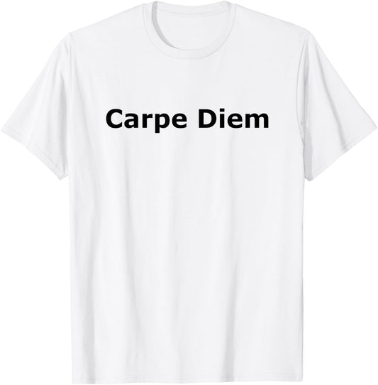 Carpe Diem T-Shirt - T-Shirt | White