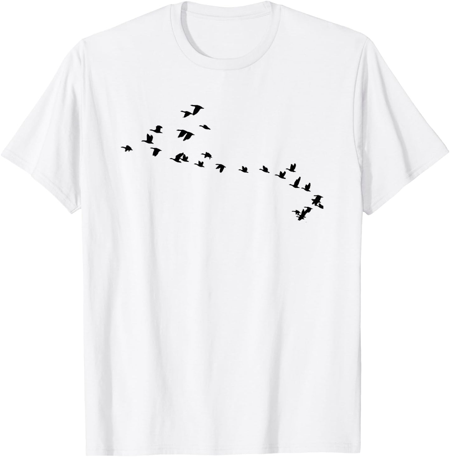 Flock of Birds T-Shirt - T-Shirt | White