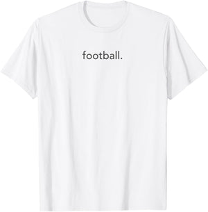 Minimalistic football. Minimal T-Shirt - T-Shirt | White
