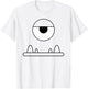 Funny Cute Monster Face One Eyeball Easy Halloween Costume T-Shirt - T-Shirt | White