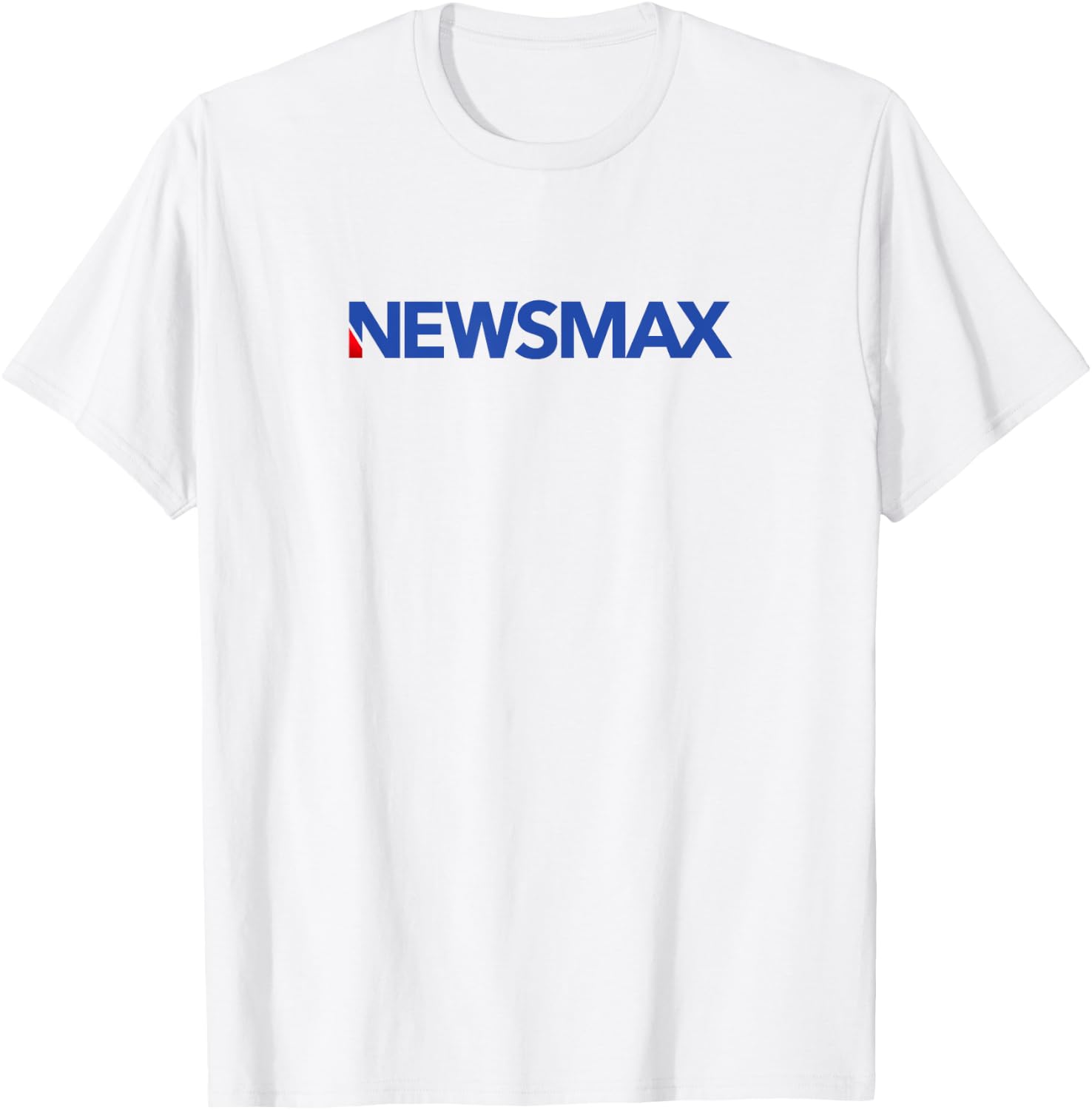 Newsmax - Real News for Real Patriots, Conservative Politics T-Shirt - T-Shirt | White