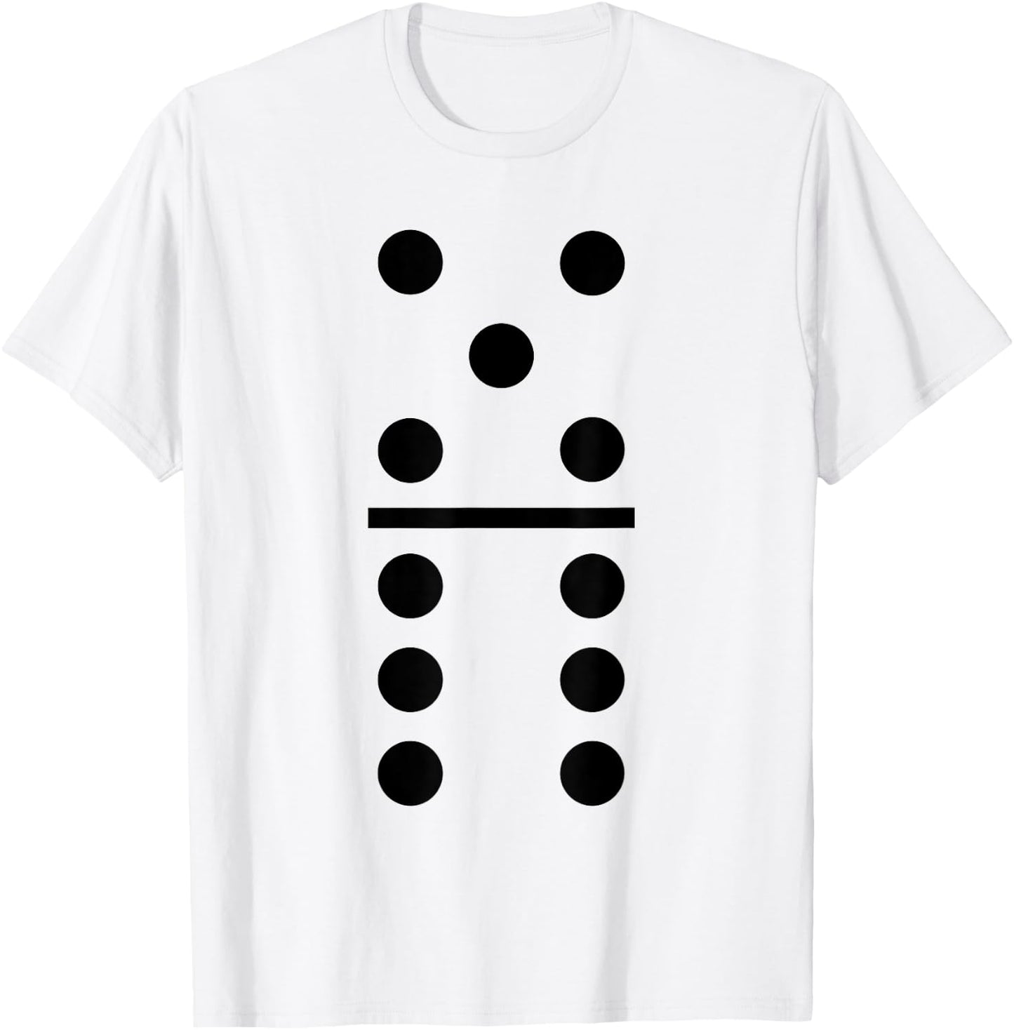Dominoes Costume Women Domino Halloween Costume T-Shirt - T-Shirt | White