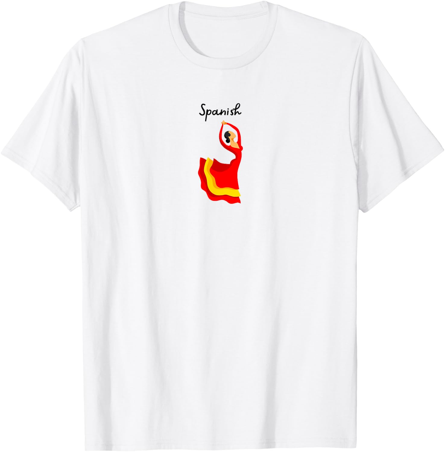 Spanish Dancer Nutcracker Ballet Christmas Holidays Graphic T-Shirt - T-Shirt | White