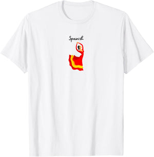 Spanish Dancer Nutcracker Ballet Christmas Holidays Graphic T-Shirt - T-Shirt | White