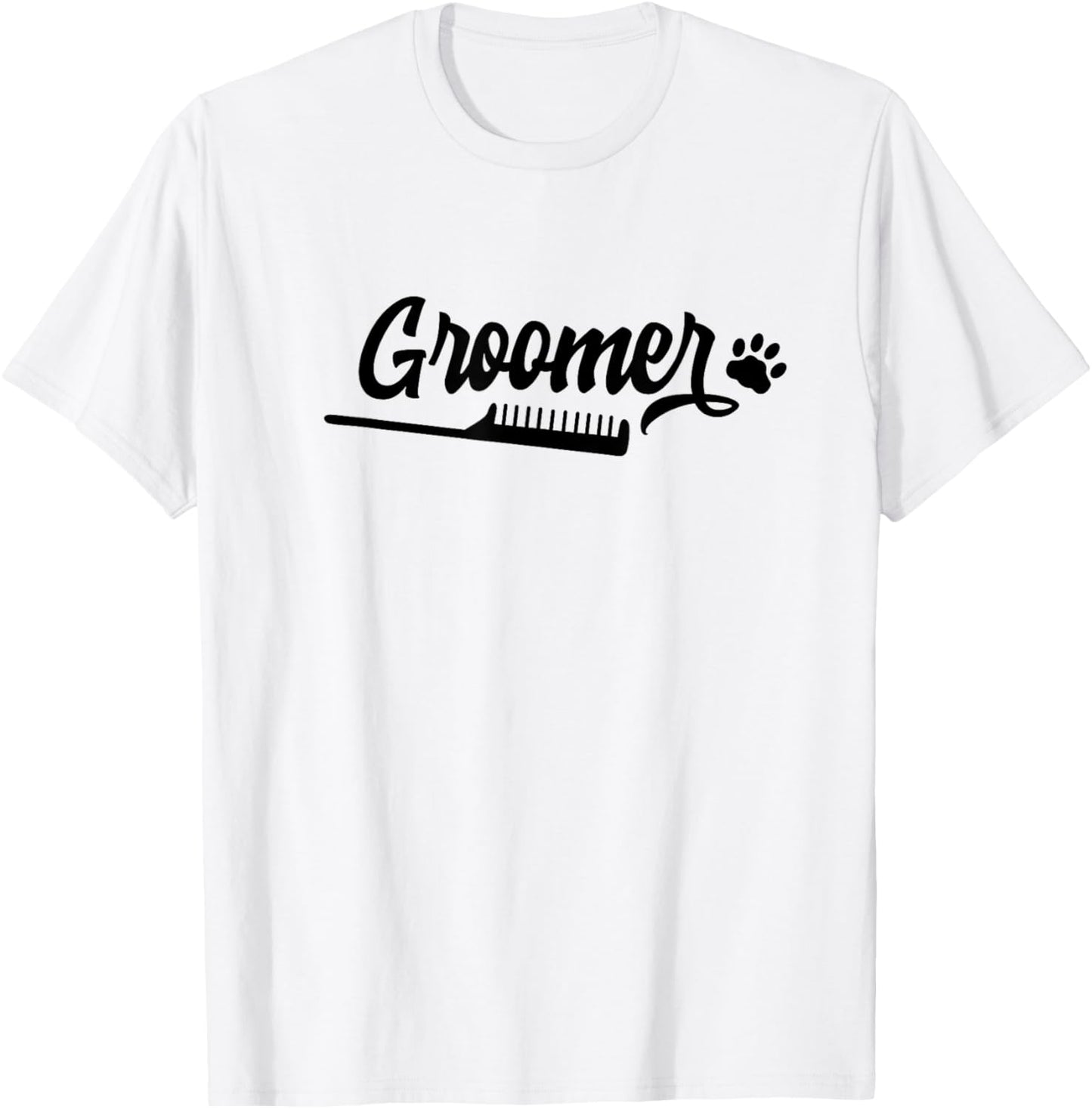Groomer Grooming Salon Dog Animal Women T-Shirt - T-Shirt | White