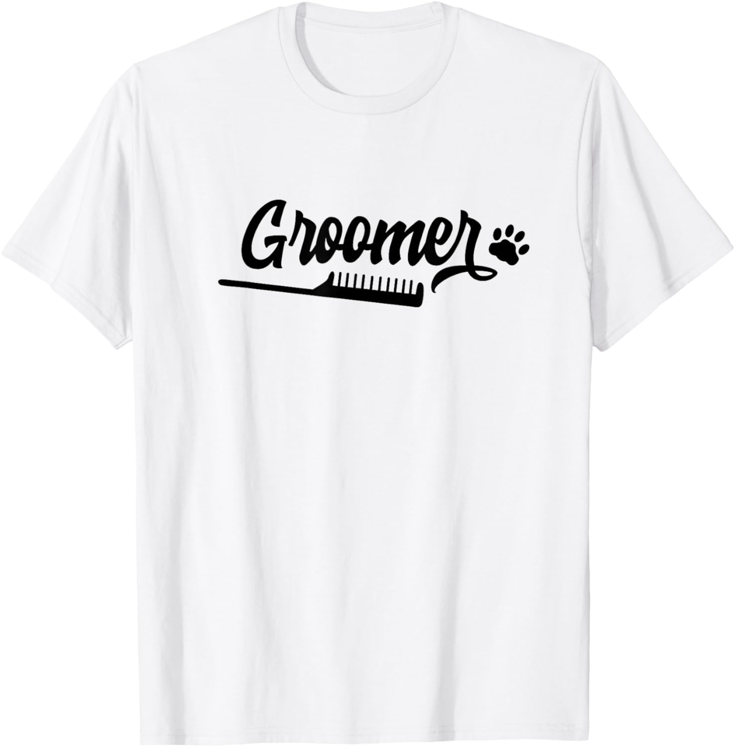 Groomer Grooming Salon Dog Animal Women T-Shirt - T-Shirt | White