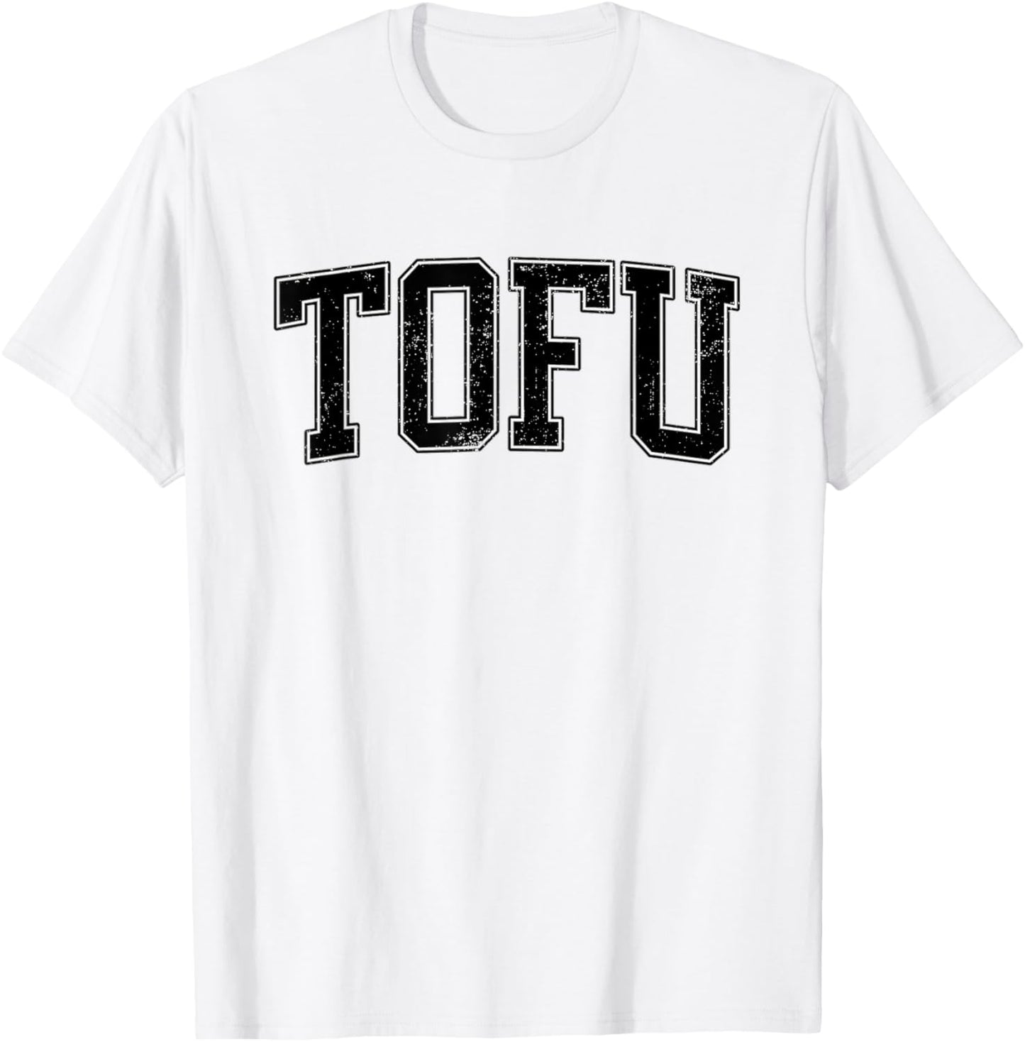 Tofu College Vegan T-Shirt - T-Shirt | White