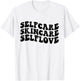 Selfcare Skincare Selflove Retro Esthetician T-Shirt - T-Shirt | White
