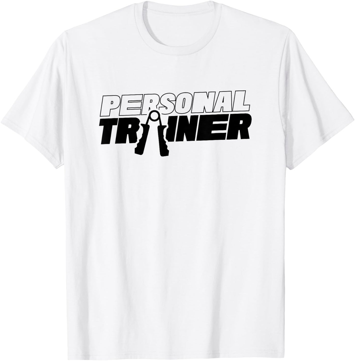 Personal Trainer Workout Instructor Coach Fitness T-Shirt - T-Shirt | White