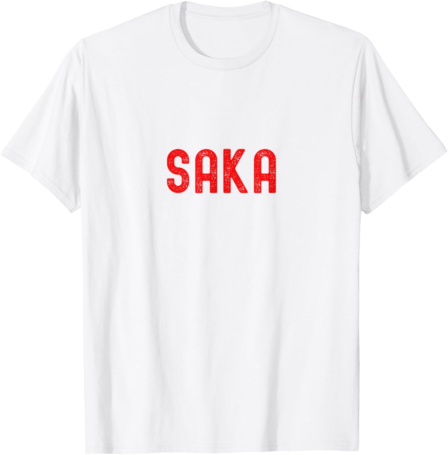 Saka Fan Football Love England T-Shirt - T-Shirt | White