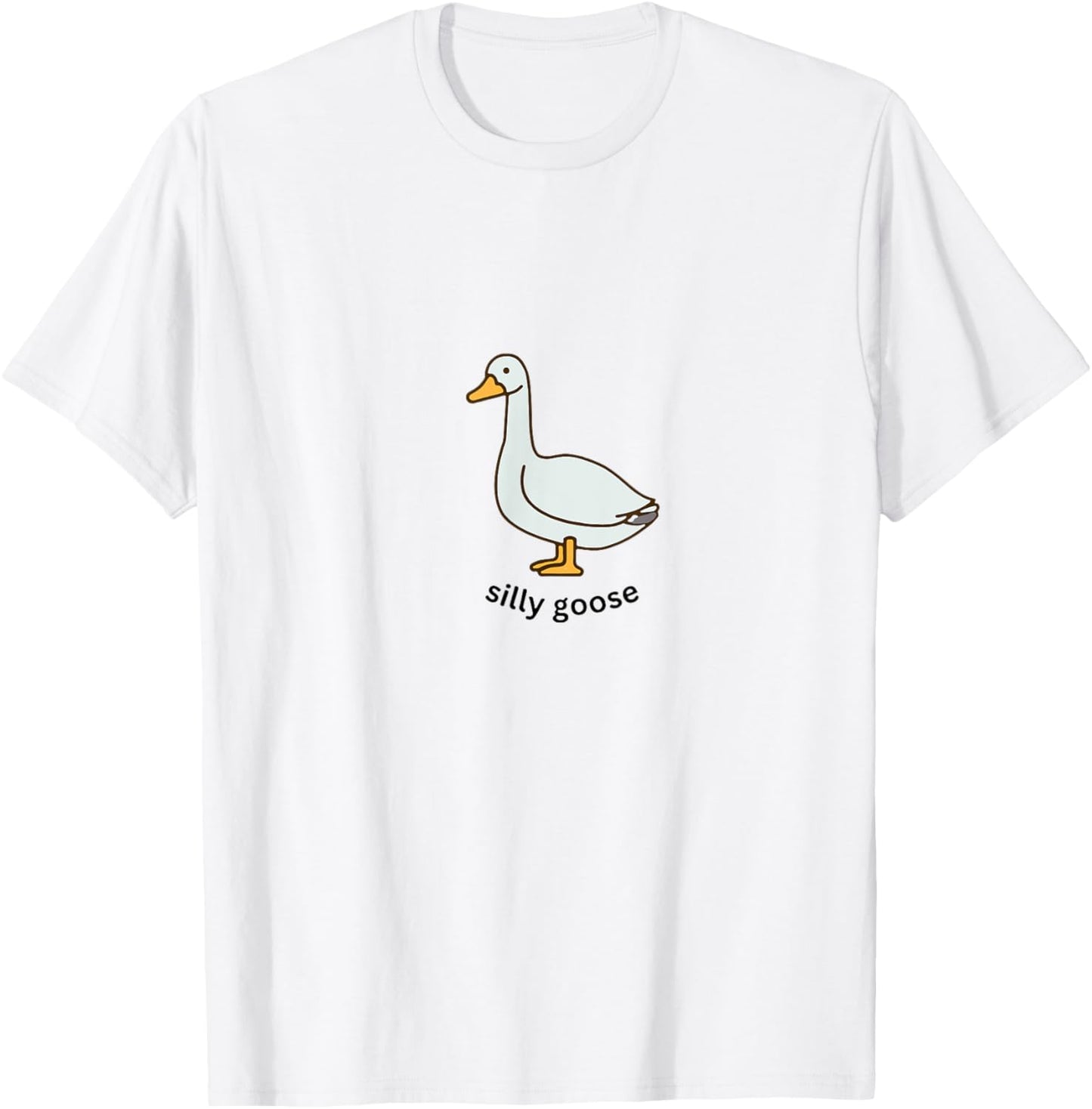 Silly Goose T-Shirt - T-Shirt | White