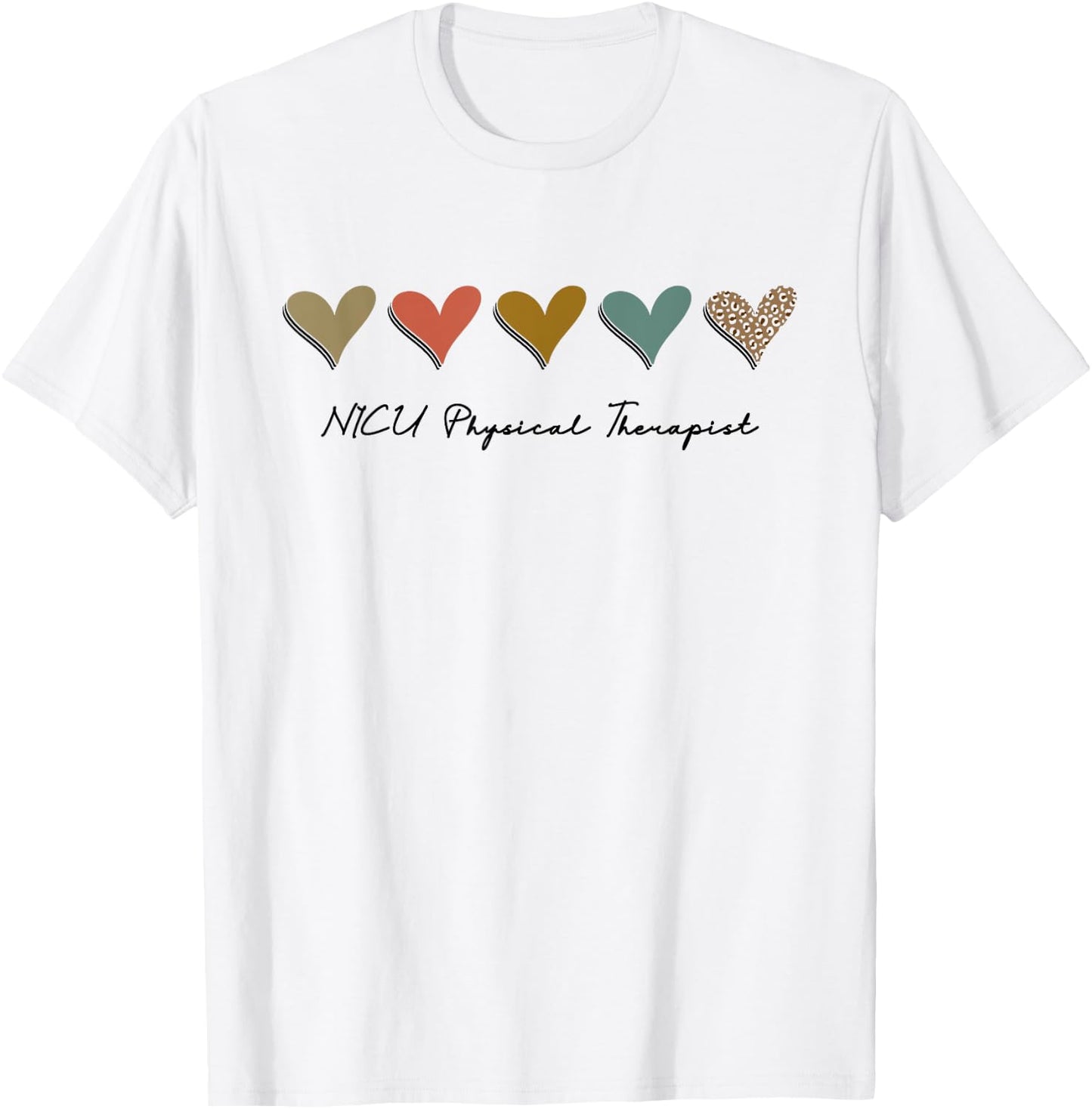 NICU Physical Therapist Neonatal ICU Nurse Funny Respiratory T-Shirt - T-Shirt | White