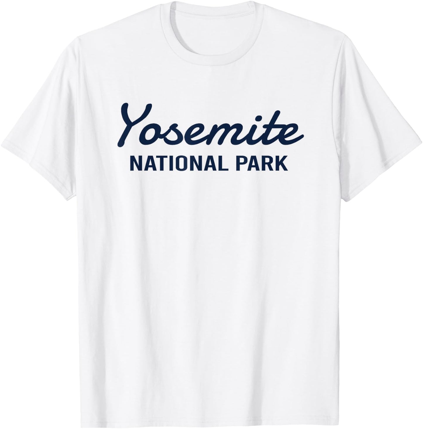 Yosemite National Park - Throwback Design - Classic T-Shirt - T-Shirt | White