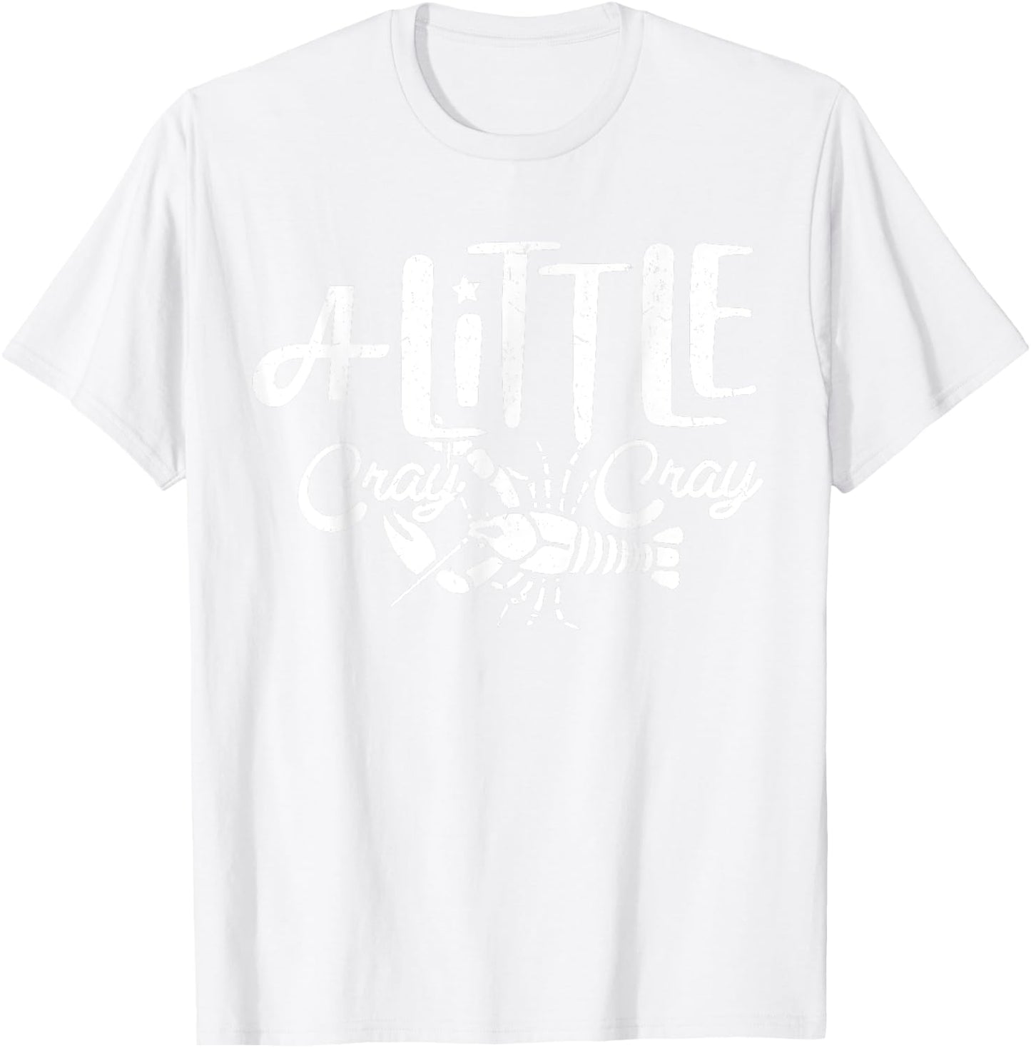 Crawfish Boil Shirt Little Cray Louisiana Crayfish Kids T-Shirt - T-Shirt | White