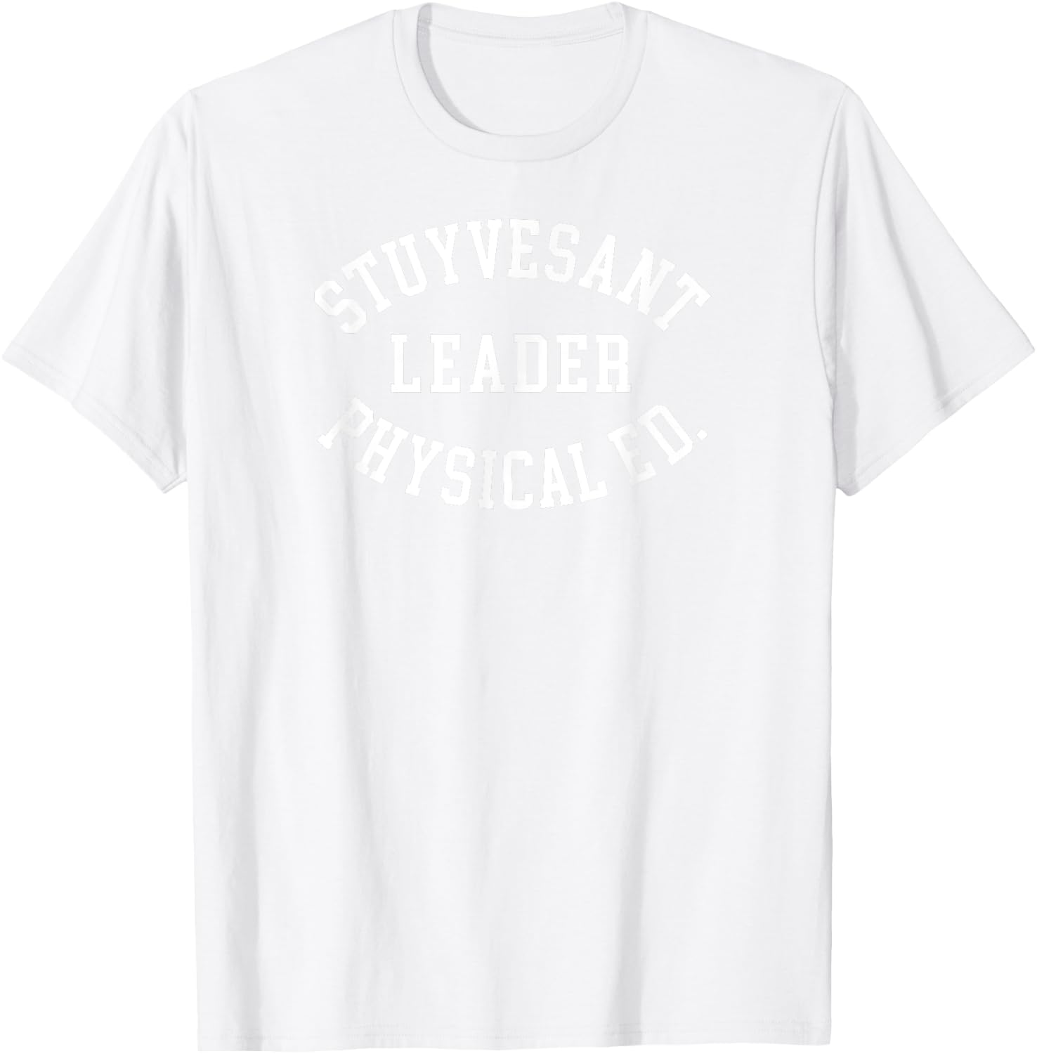 Stuyvesant Physical Ed. Leader Authentic Design T-Shirt - T-Shirt | White