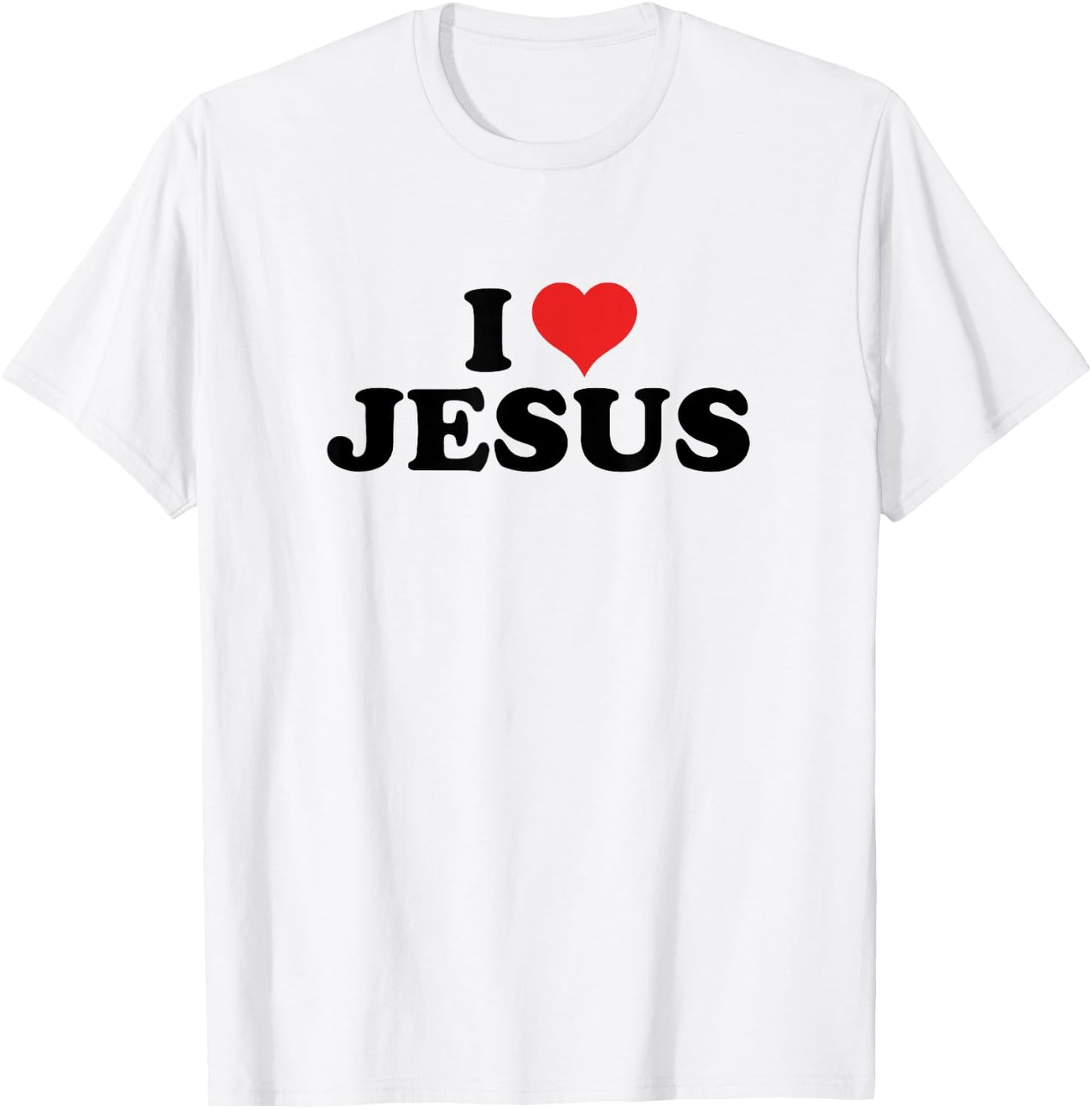 I love Jesus T-Shirt - T-Shirt | White