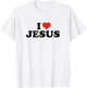 I love Jesus T-Shirt - T-Shirt | White